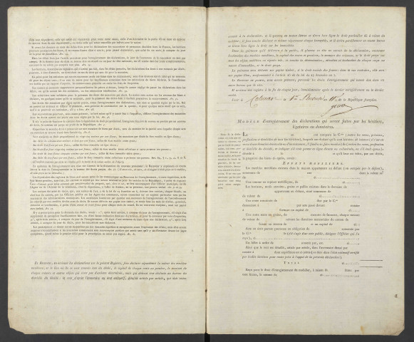 8 pluviôse an III - 3 fructidor an III