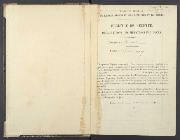 23 mars 1894 - 2 mars 1895