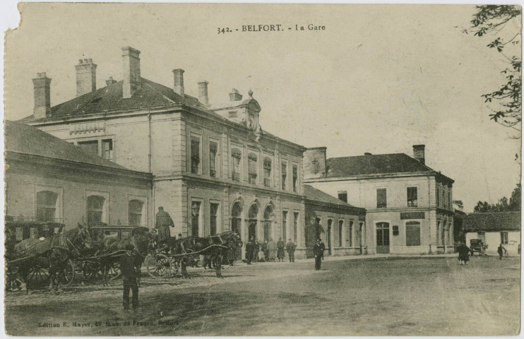 Belfort, la gare.