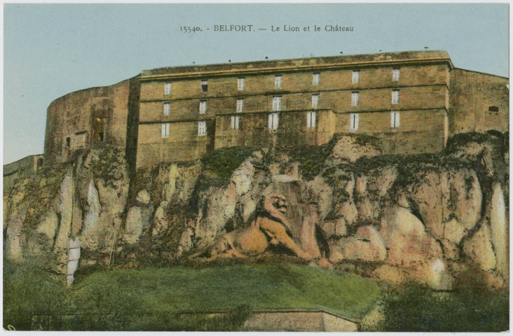 Belfort, le Lion et le château.
