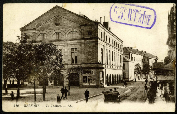 Belfort, le théâtre.