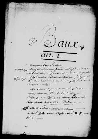 Baux au sieurs henri de Sablière (1663), Jacques César (1669), Claude Flostat (1671), Jean Arnoulx (1671), Jean-Pierre Taiclet (1682 et 1683), Claude Taiclet (1688), Guillaume Lanos (1734).