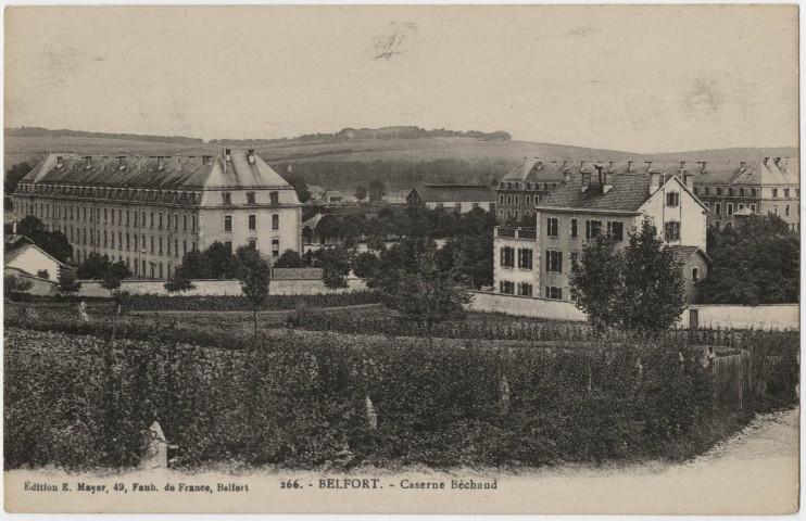 Belfort, caserne Béchaud.