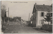 Valdoie, la route de Giromagny.