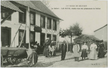 Environs de Belfort, le Salbert, café Mitou, rendez-vous des promeneurs de Belfort.