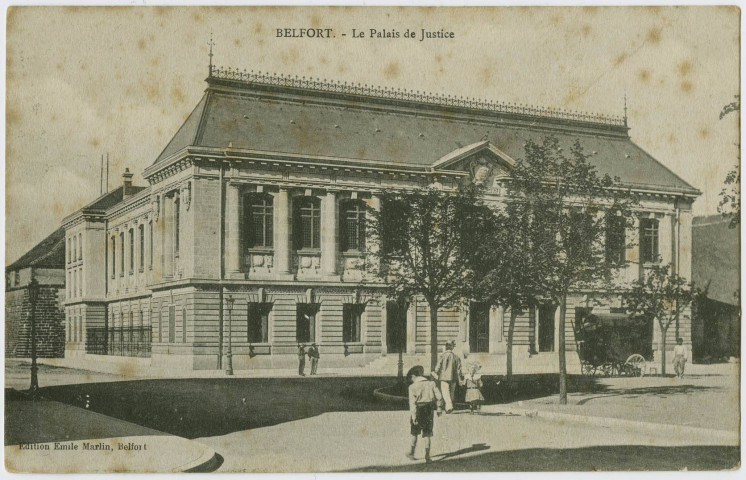 Belfort, le Palais de Justice.