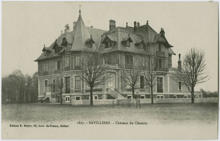 Bavilliers, château du Chênois.