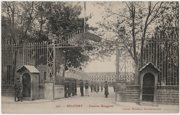 Belfort, la caserne Bougenel.