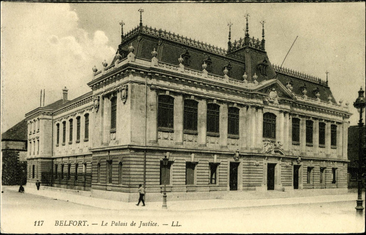 Belfort, le Palais de Justice.