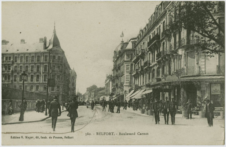 Belfort, boulevard Carnot.