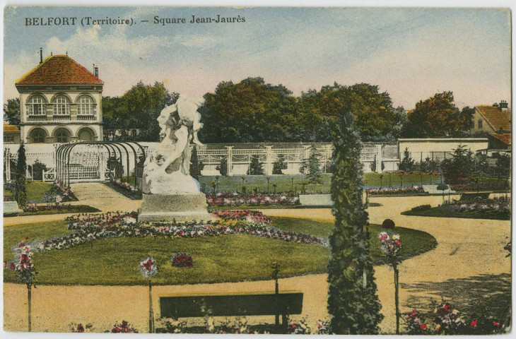 Belfort (Territoire), square Jean-Jaurès.