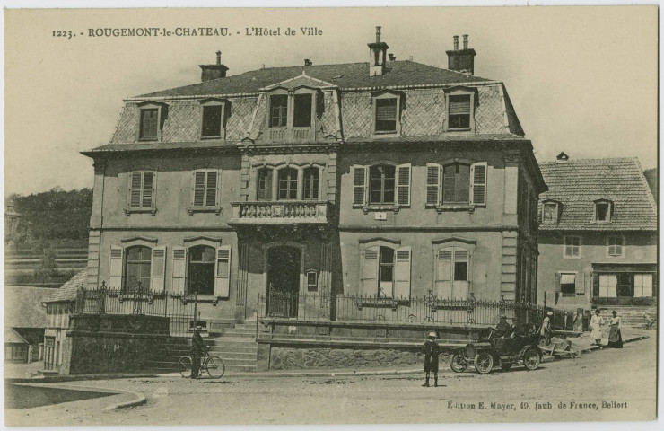 Rougemont-le-Château, l’Hôtel de ville.