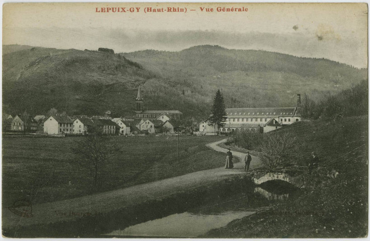Lepuix-Gy (Haut-Rhin), vue générale.