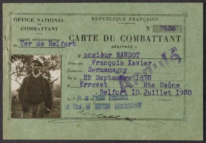 BARDOT François Xavier