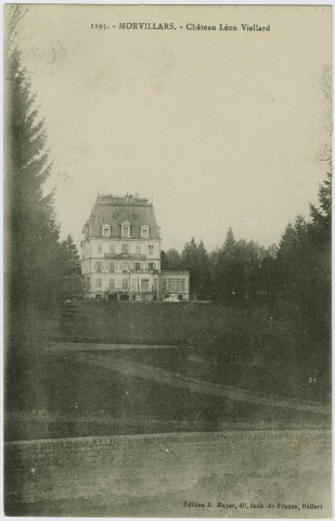 Morvillars, château Léon Viellard.