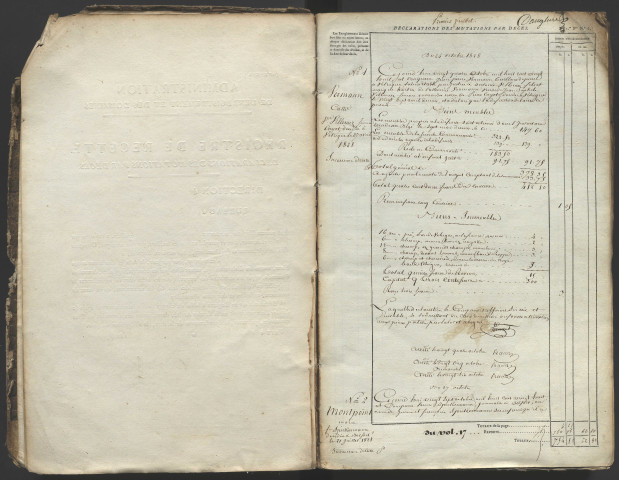 24 octobre 1828 - 22 août 1831