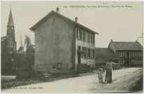 Trétudans (Territoire de Belfort), une vue du village.
