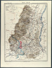 Haut-Rhin, carte du département.