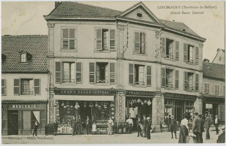 Giromagny (Territoire de Belfort), Grand Bazar Central.