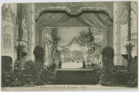 Besançon, place du théâtre, vente de charité au Kursaal, 1913.
