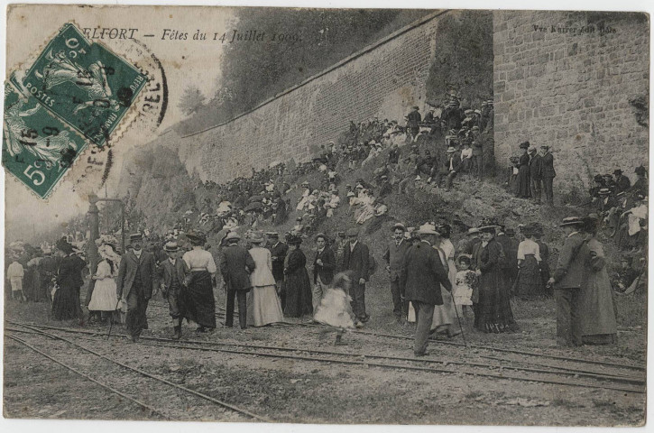 Belfort, fêtes du 14 juillet 1909.