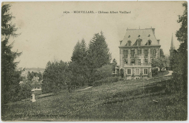 Morvillars, château Albert Viellard.