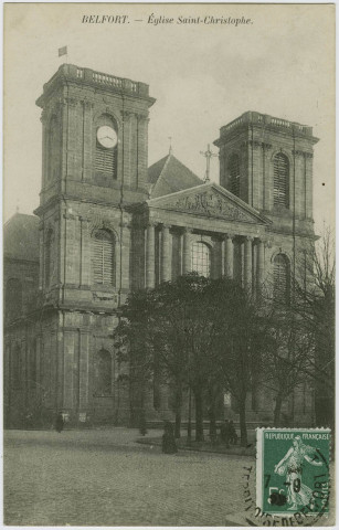 Belfort, église Saint Christophe.