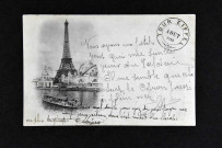 [Paris], Tour Eiffel, août 1900.