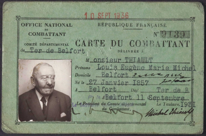 THIAULT Louis Eugène Marie Michel