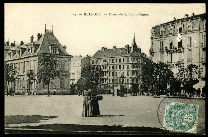 Belfort, place de la République.
