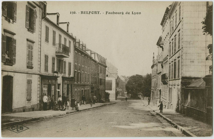 Belfort, faubourg de Lyon.