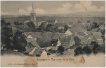 Bourogne, vue prise de la Côte.
