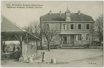 Frontière franco-Alsacienne, Montreux-Château, la mairie, le lavoir.