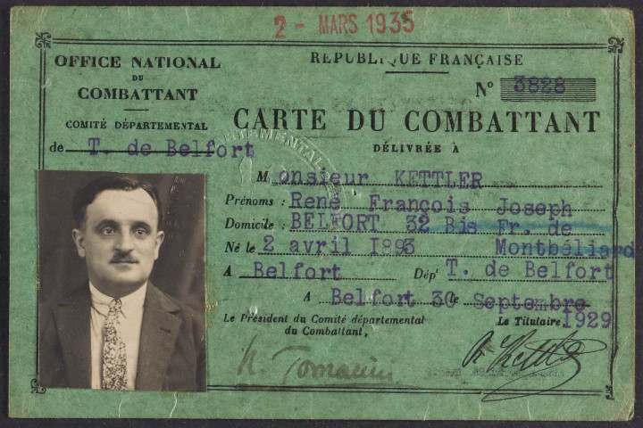 KETTLER René François Joseph