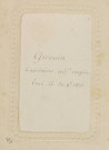 "Capitaine, adjudant major Girouin. Tué le 30 novembre 1870."