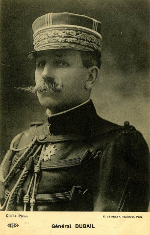 Belfort, portrait du Général Dubail.