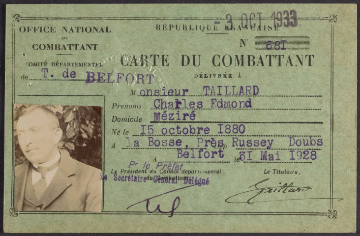 TAILLARD Charles Edmond