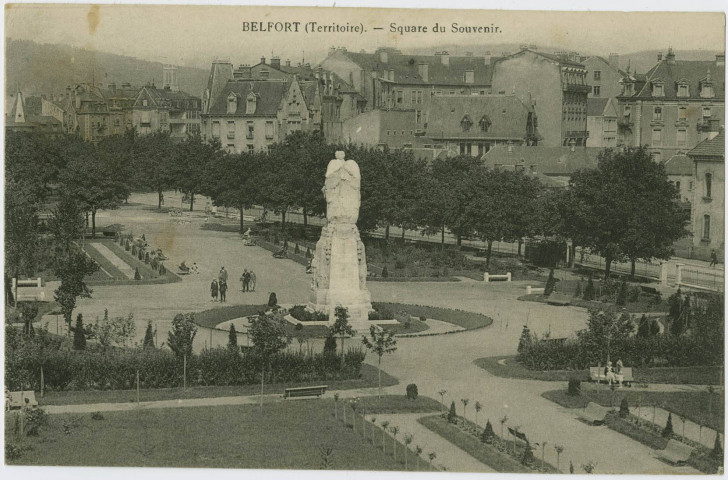 Belfort (Territoire), square du Souvenir.