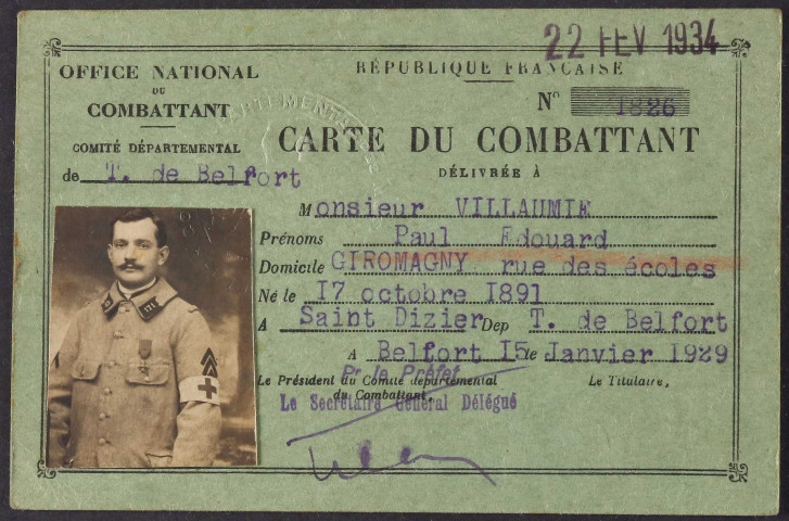 VILLAUMIE Paul Edouard