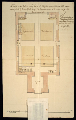 Angeot (avec 4 plans, 1774-1782), Anjoutey (1772-1776), Auxelles-Bas (1756, 1785), Chaux (avec 3 plans, 1767), Chèvremont (1787-1789), Courcelles (1776-1777), Courtelevant (1774-1776), Cunelière (1771), Essert (1780), Etueffont-Haut (1780-1788).
