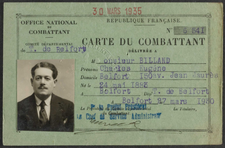 BILLAND Charles Eugène