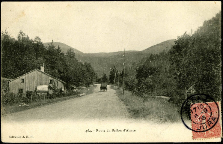 Route du Ballon d'Alsace.