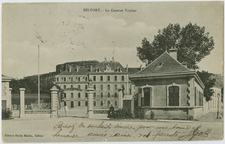 Belfort, la caserne Vauban.