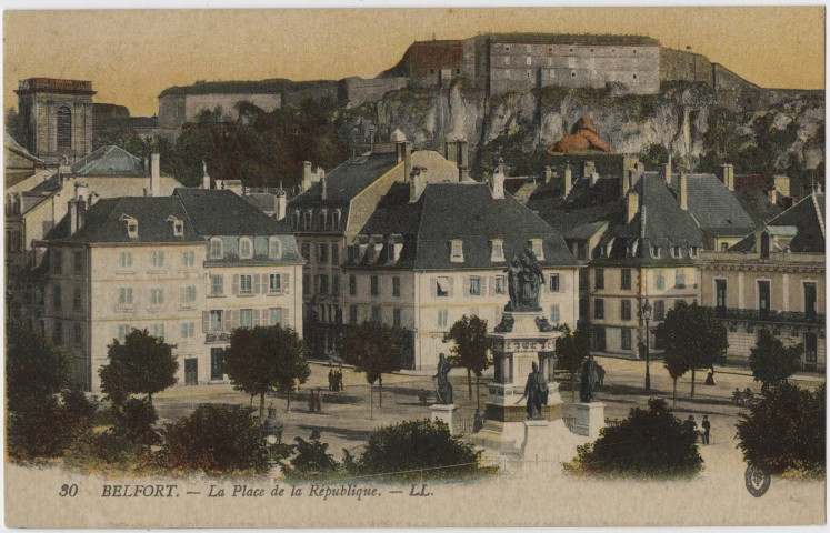 Belfort, la place de la République.