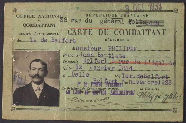 PHILIPPE Jean Baptiste