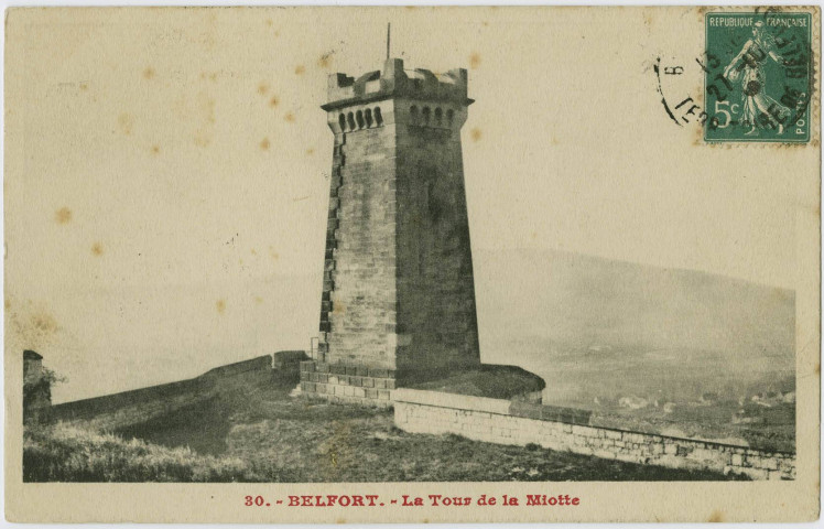 Belfort, la Tour de la Miotte.