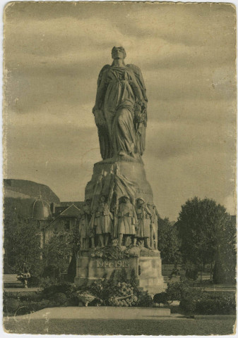 Belfort, monument aux Morts de la Grande Guerre.