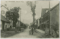 Cravanche, centre du village.