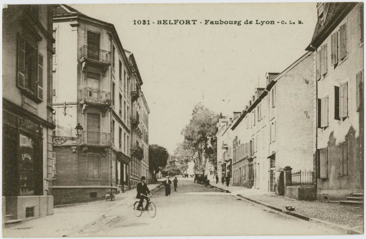 Belfort, faubourg de Lyon.