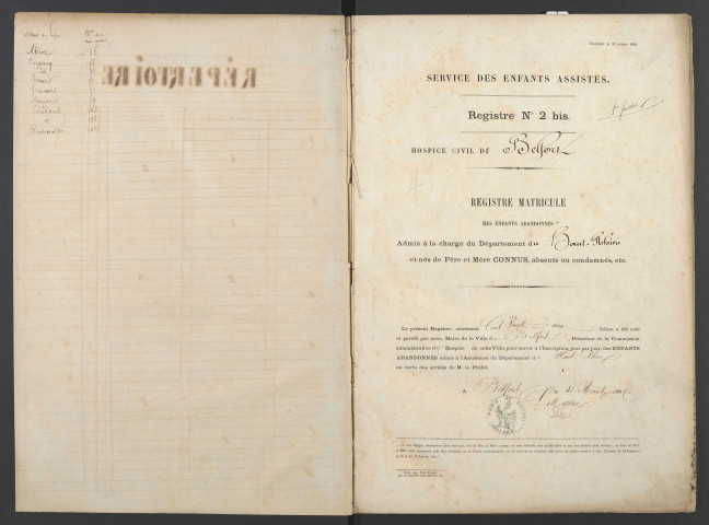 31 août 1864 - août 1868